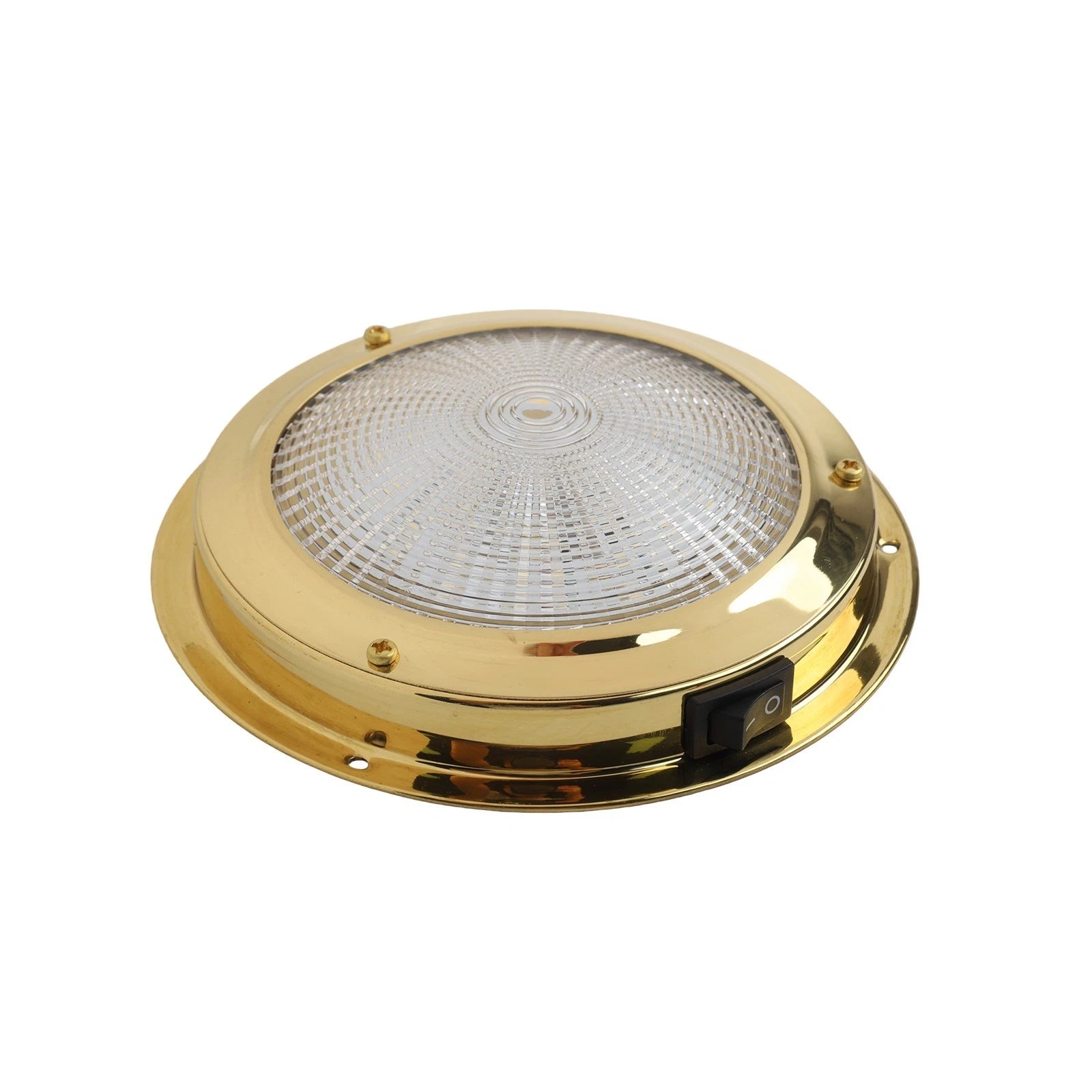 4-Inch LED Dome Reading Light 12V 6W for RV and Boat