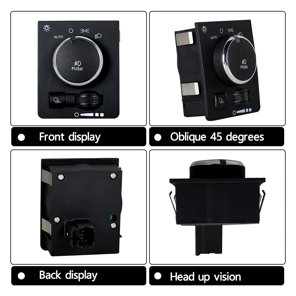 Fog Lamp Switch Knob for Ram 1500 2500 3500 4500 5500 (2002â2023)