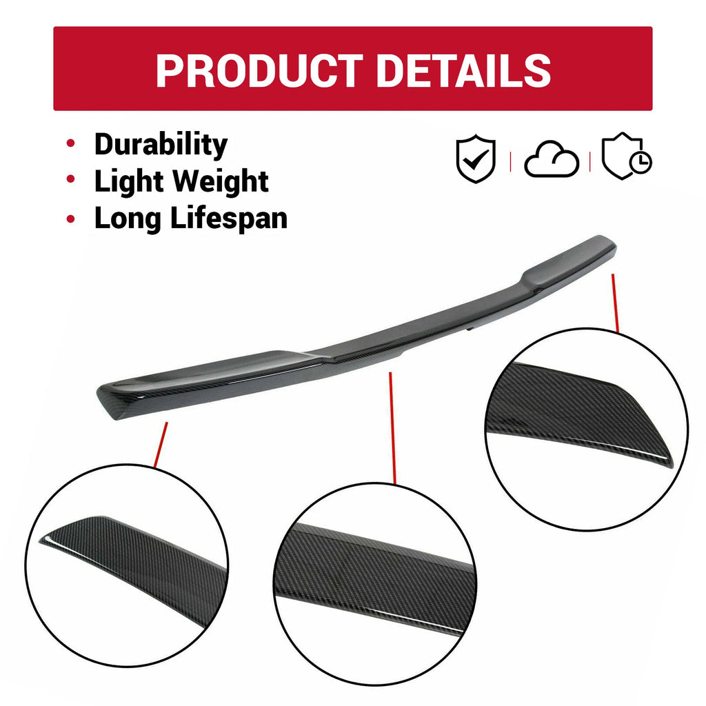 Trunk Wing Spoiler for Corvette C6 (2005-2013) H Style End Flushmount