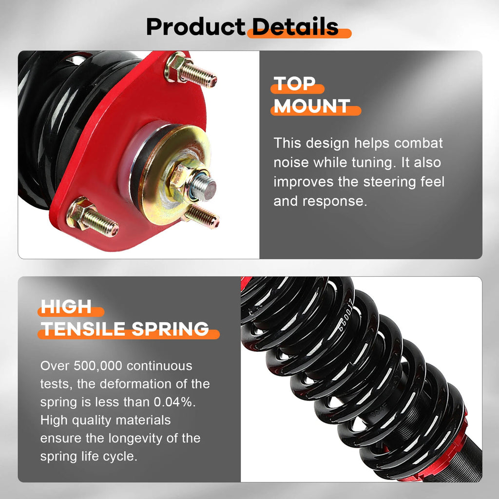 Coilovers for Mazda Mazda6 (2003-2007) Adjustable Height Suspension Kit