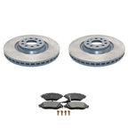 DuraGo Front Rotors & Bosch QuietCast Ceramic Pads for Golf GTI (2010–2014)