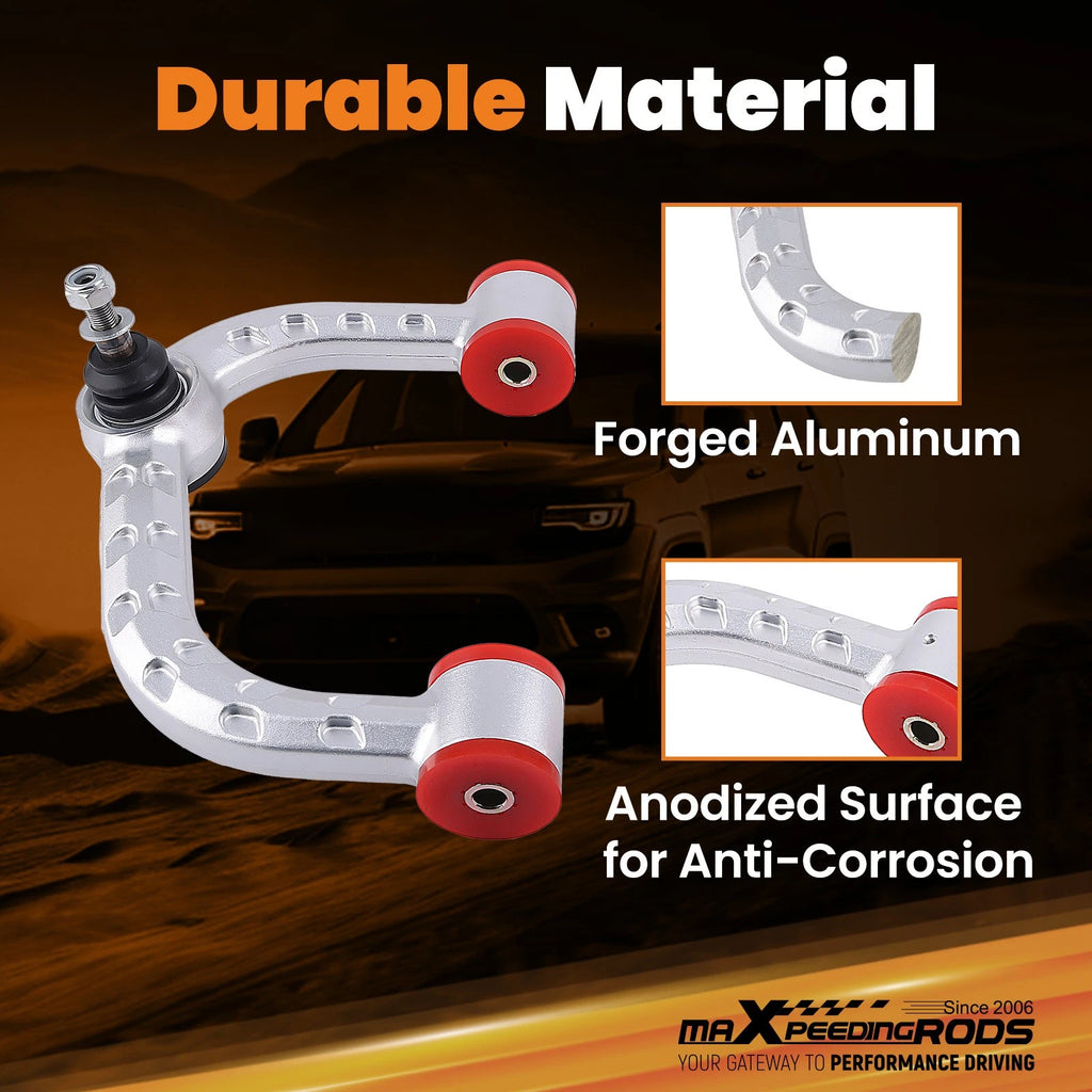 Forged Aluminum Upper Control Arm 2-4" Lift for 2004-2024 Ford F-150