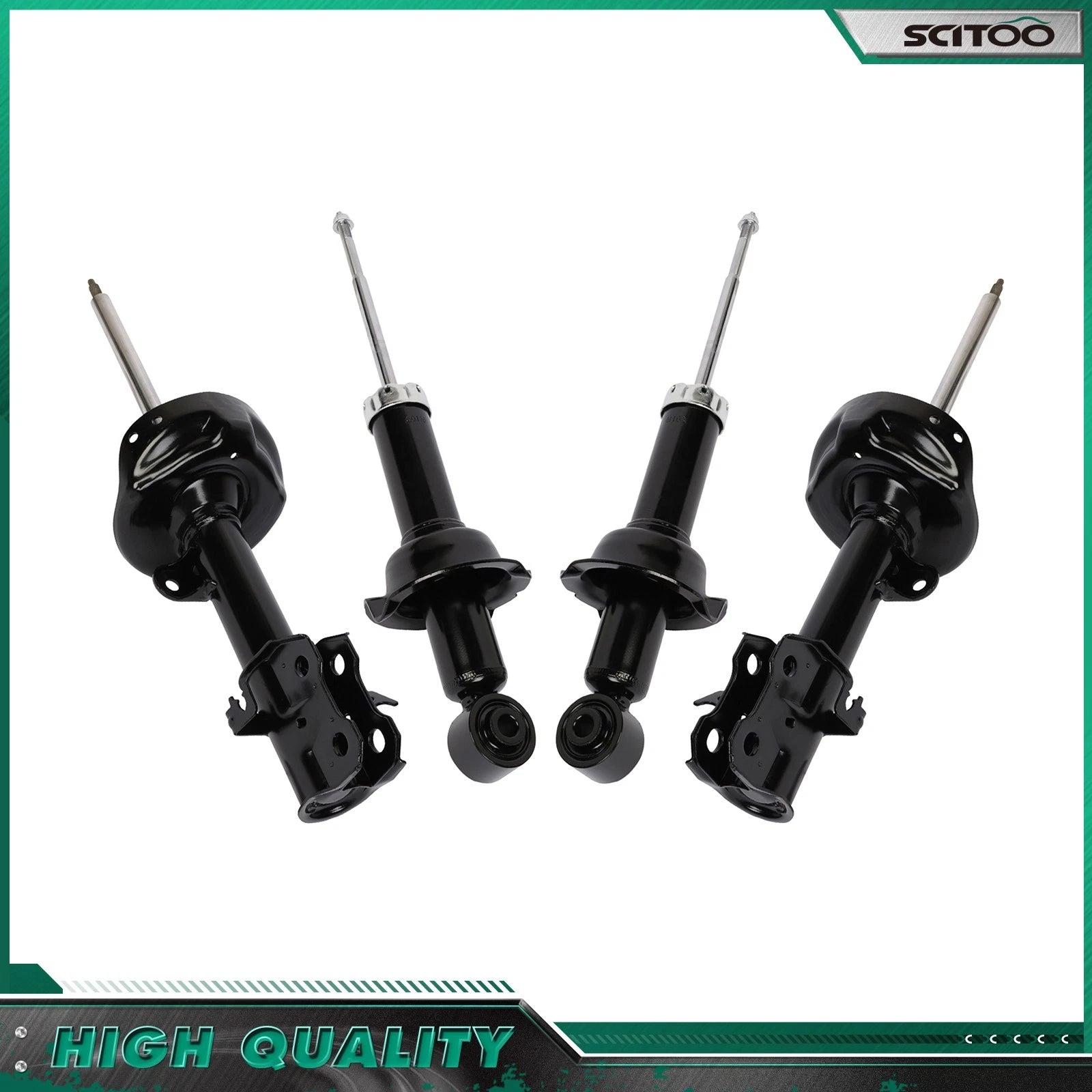 Set of 4 Front Rear Strut Shock Absorbers for Honda CR-V