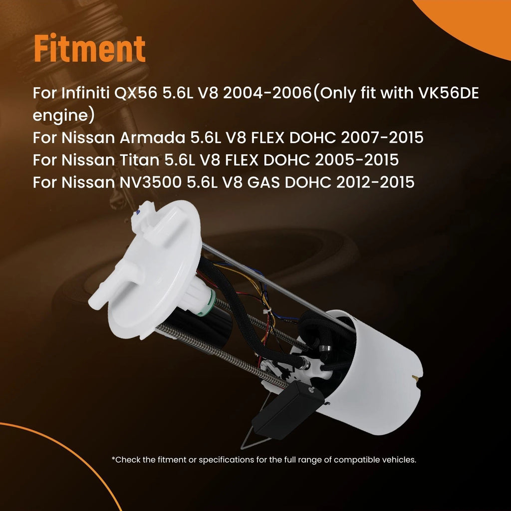 Electric Fuel Pump Module Assembly for Nissan Titan (2004–2006) V8 5.6L