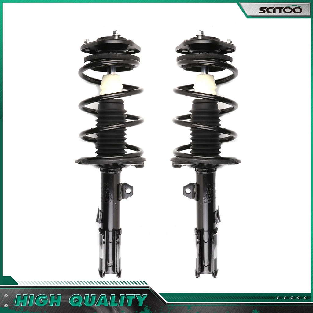2X Front Complete Strut for Scion tC 2005–2010 w/ Coil Spring Mount Kits