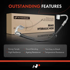 2X Front Brake Hydraulic Hose for Ford Crown Victoria (2003–2011)
