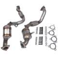 Pair of Front Catalytic Converters for Audi Q7 (2007–2009)