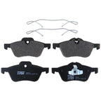 Set of 4 Disc Brake Pads for Mini Cooper (2002–2008)