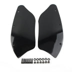 Black Air Batwing Fairing Wind Deflectors for Harley Dyna, Heritage, Softail