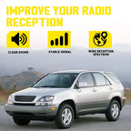 Replacement Radio Aerial Antenna Mast for Lexus RX300 (1999–2003) 86337-0W030