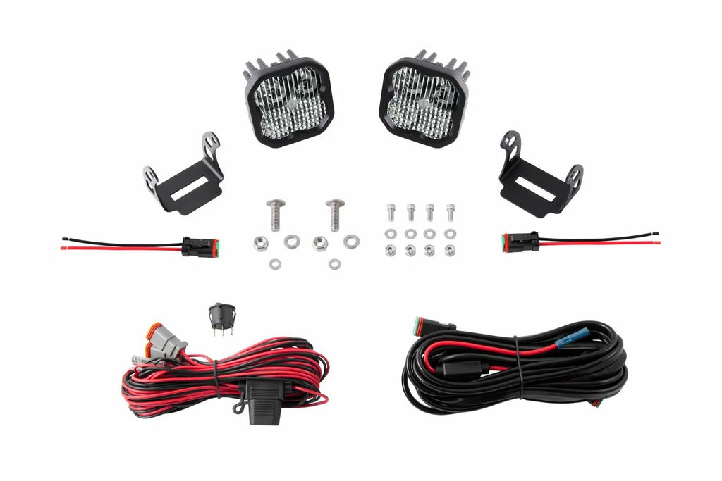 Diode Dynamics SS3 LED Ditch Light Kit for 2021–2025 Ford Bronco White