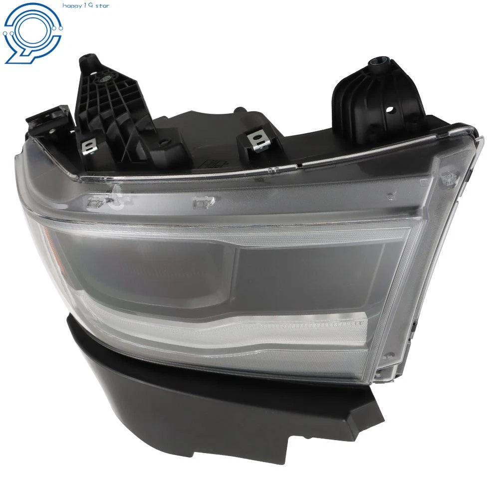 Full LED Headlight for Dodge RAM 1500 (2019-2023) Right Side Black Housing