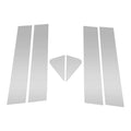 6 Pcs Pillar Window Trim for Chevy Trailblazer (2021–2024) Silver Tone