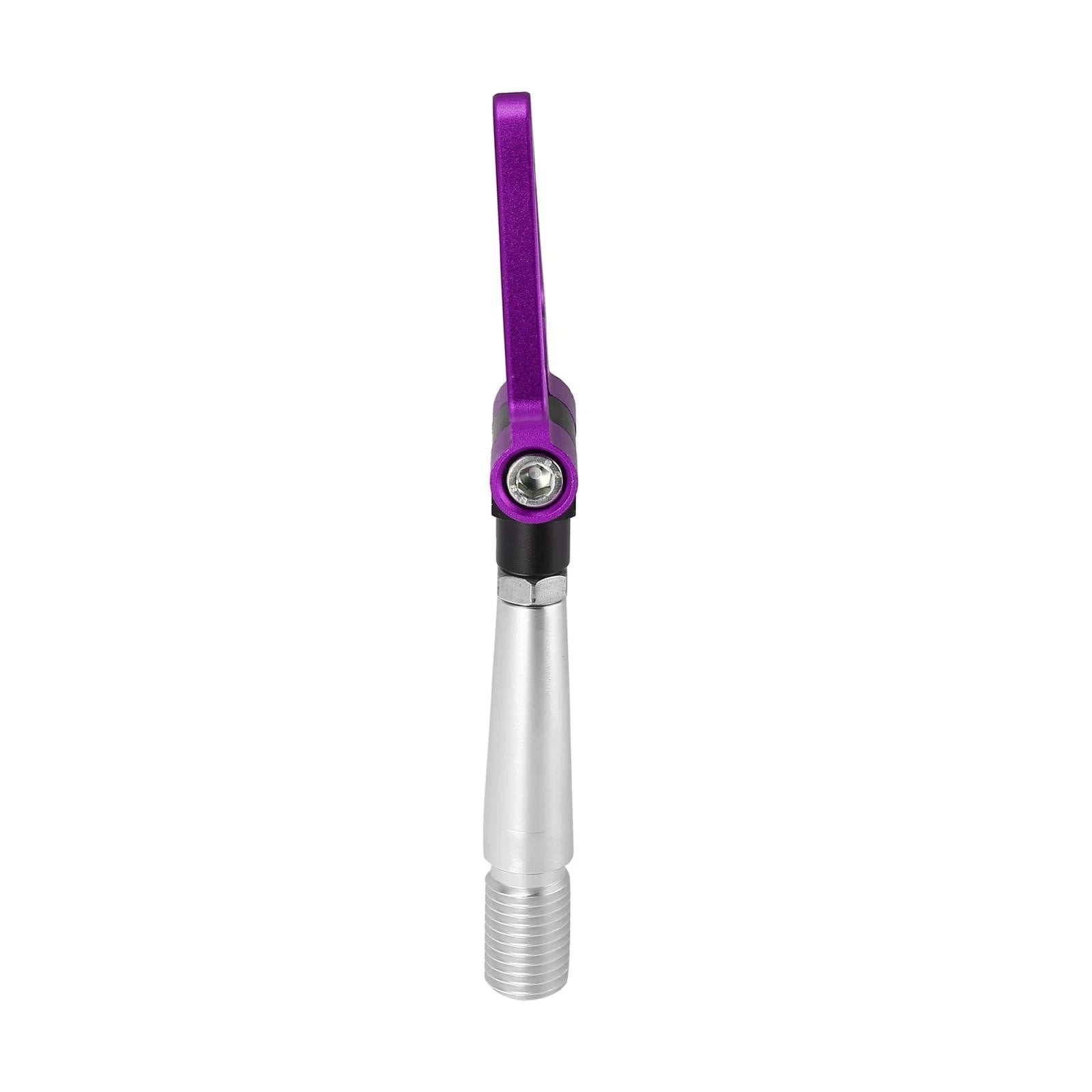 Tow Hook Screw On Triangle Ring for Mitsubishi Lancer EVO X (2008–2015) - Purple