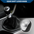 5 Speed Manual Gear Shifter Knob for Hyundai Elantra (2009–2012) Faux Leather Black