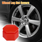 20pcs 22mm Wheel Lug Nut Cover for Land Rover Range Rover Sport (2006–2013) Red