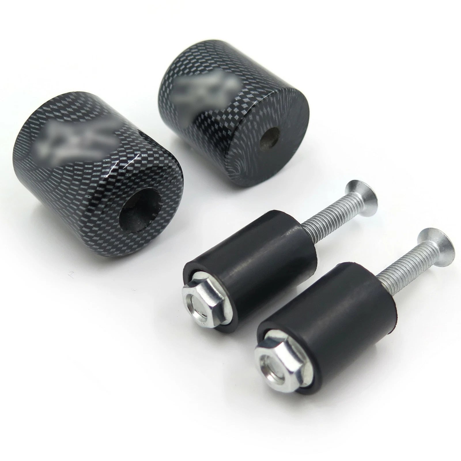 Bar End for Suzuki GSXR 600 750 1000 1100 Hayabusa GSX1300R (1999–2012) Rubber