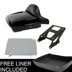 Chopped Trunk Pad Mount Rack Plate for Harley Touring (2014–2023)
