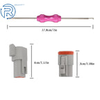 5 Pairs Waterproof DT 3Pin Connectors for Automotive (Year Range)