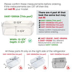 Door Bin Shelf Basket Right for Samsung Refrigerator (DA97-12650A)