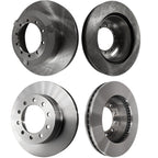 Front and Rear Brake Disc Set for Ford F-450 Super Duty (2005–2016)