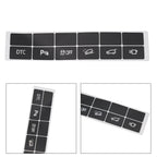 DASH Button Stickers for BMW X5 (2006–2013)