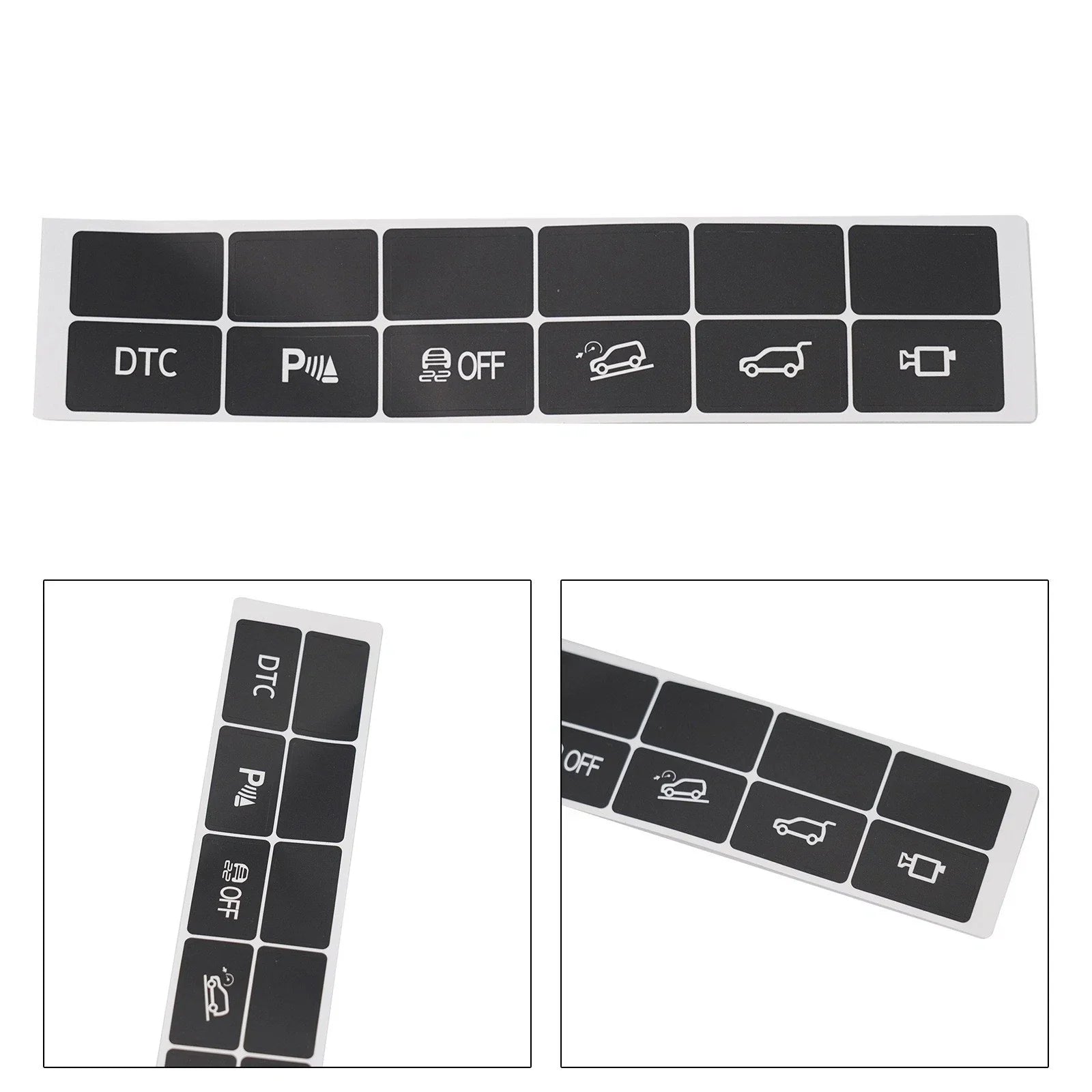DASH Button Stickers for BMW X5 (2006–2013)