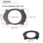 Speaker Spacer Ring Adaptor for Toyota 13-24 6.5" Tweeter