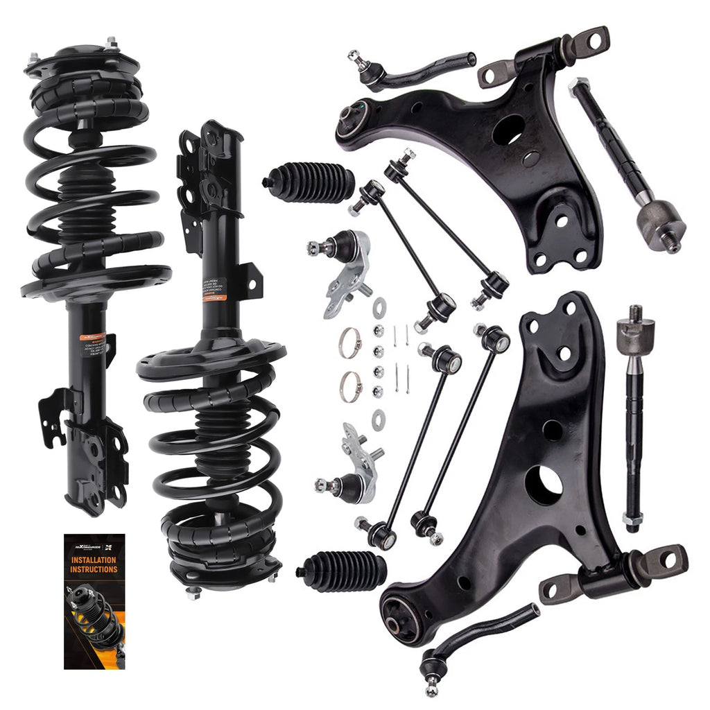 Complete Suspension Kit for Toyota Camry (2007–2011) - Struts, Control Arms