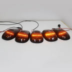 5X Amber LED Cab Roof Marker Lights for Dodge GMC Chevy SUV (Universal)