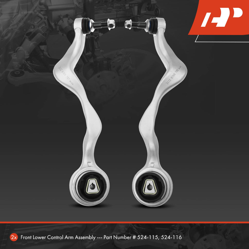 2X Front Lower Control Arm Ball Joint for BMW 323i 328i (2000-2006)