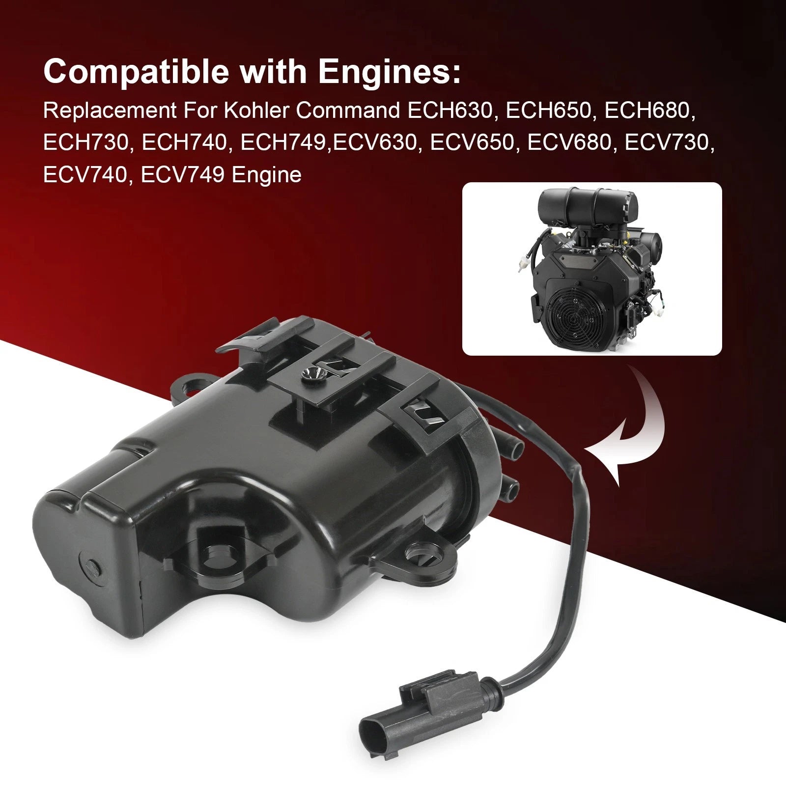 Fuel Pump Module with Filter for Kohler Command ECH ECV Engines