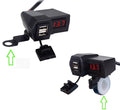 Dual USB Phone Charger Socket for Motorcycle (Waterproof)