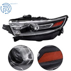 Halogen Headlight with Gray Trim for Ford Taurus (2014-2016)