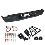 Rear Steel Bumper for Chevy Silverado & GMC Sierra 1500 (2007–2013)