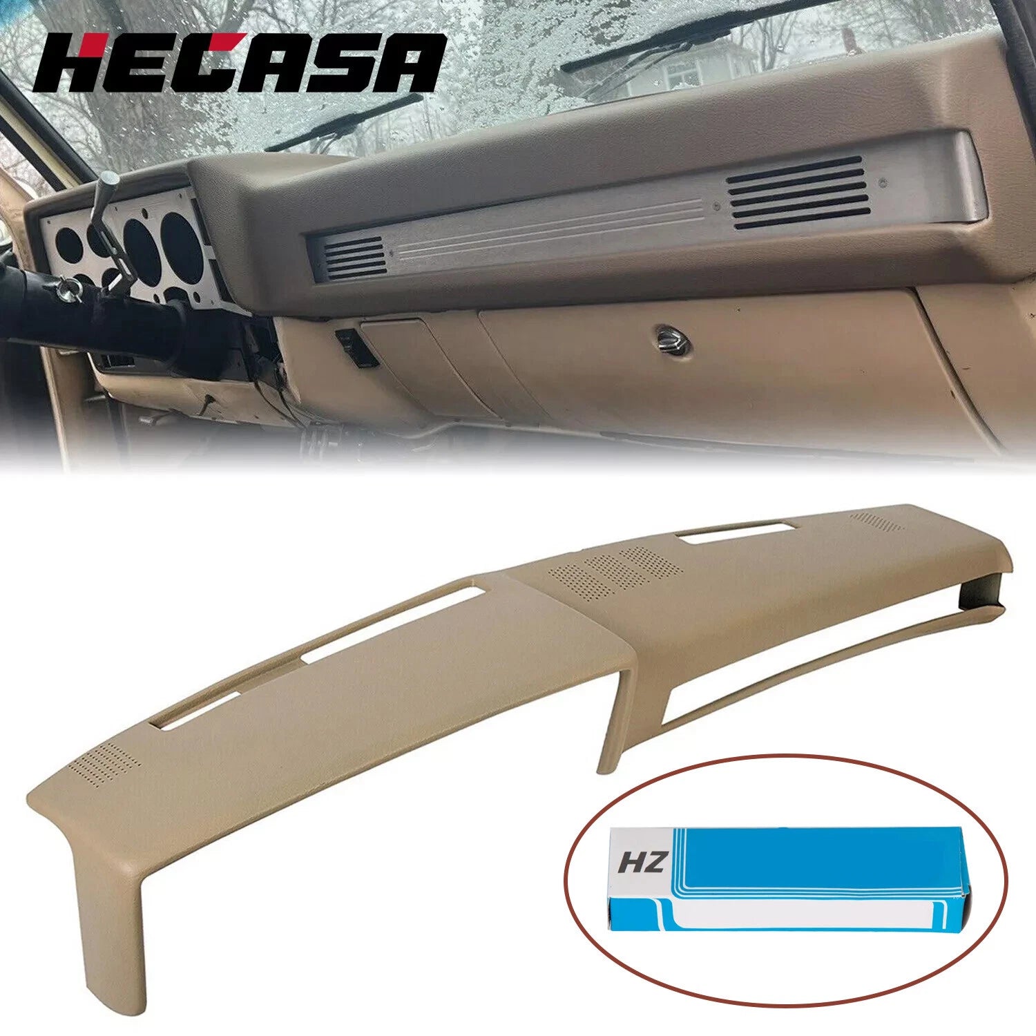 Dash Pad Cover for GMC Full Size Pickup, Chevy GMC SUV (1981–1991)