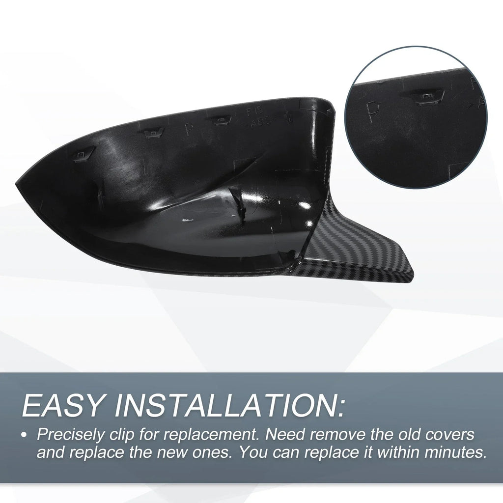 Carbon Fiber Door Mirror Cover Caps for BMW X5 X6 X3 X4