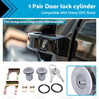 Door Lock Cylinder with Keys for Chevy GMC Buick C10 C20 C30 (1960–1987)