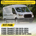 Back Door Magnet Bumper Stop Holder + Cover for Ford Transit 150 250 350 (2015–2024)