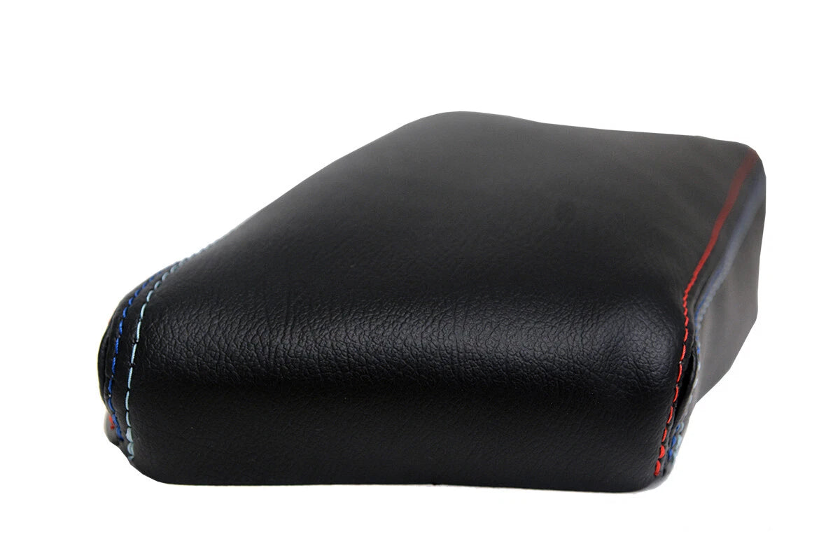 Leather Center Console Lid Armrest Cover for BMW X3 (2003–2010)