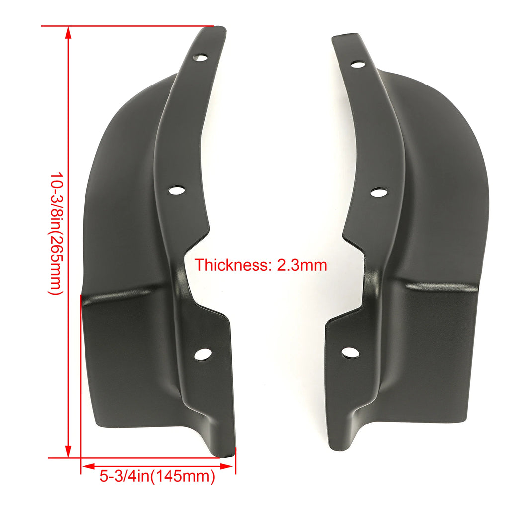 Pair Rear Quarter Panels Bumper Fillers for Oldsmobile 98 (1980–1984)