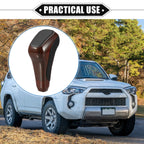Automatic Gear Shift Knob for Toyota 4Runner (2012–2021) Faux Leather Wood