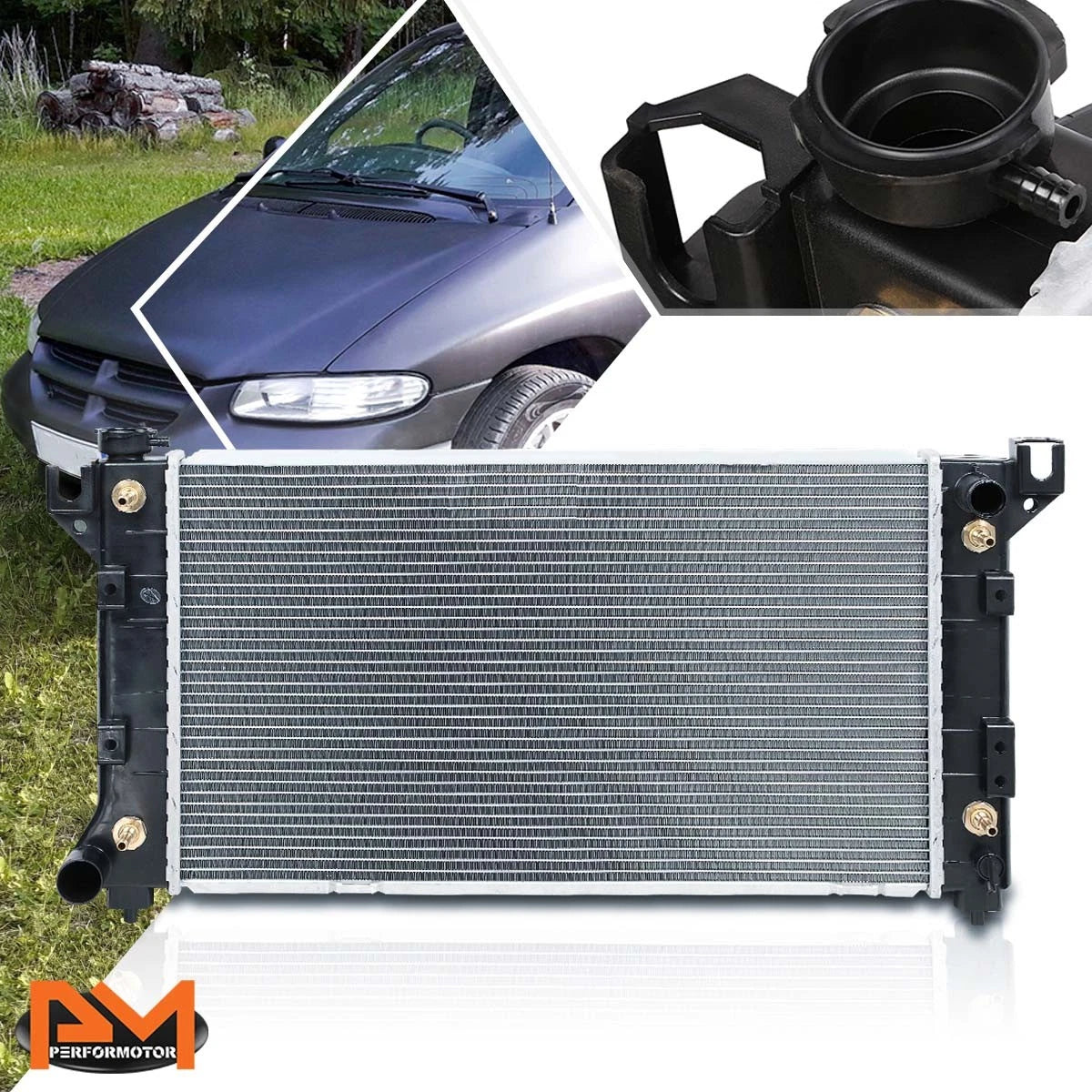 Aluminum Core OE Radiator for Chrysler Grand Voyager (1995–2002) DPI-1862