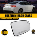 Heated Wing Mirror Glass for Chrysler 300 (2011–2019) Right Passenger Side