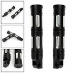 CNC Cut Black Foot Pegs for Chopper Touring Sportster (CN #3)