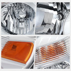 Pair of Clear/Red Lens Tail Lights for BMW X5 E53 (2000–2006)