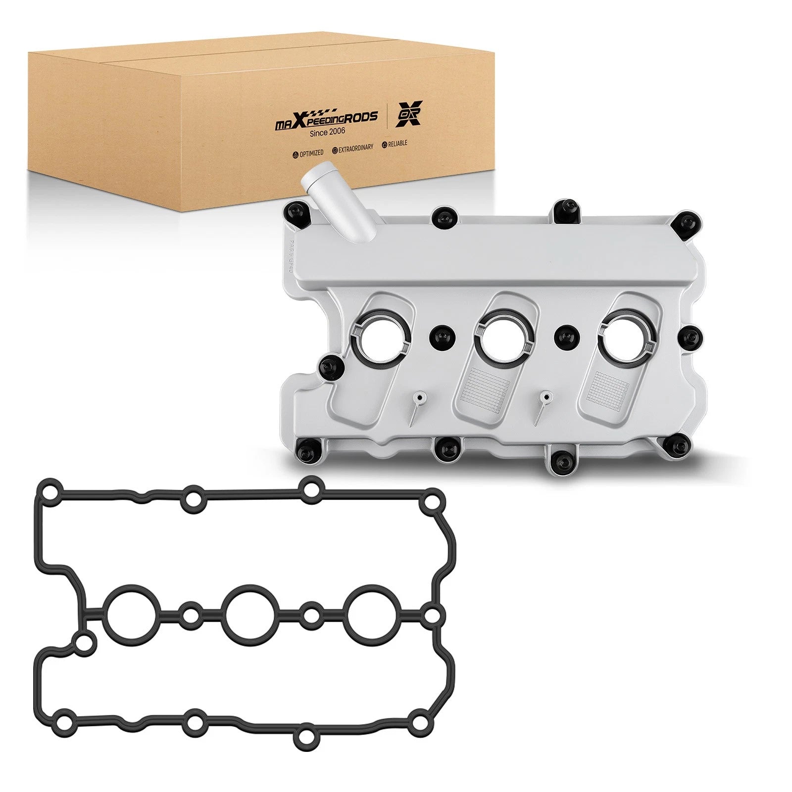 Right Valve Cover with Gasket for Audi A4 A5 A6 Quattro (2008–2017)