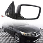 Rearview Mirror for Honda Accord (2013-2016) Right Side Black
