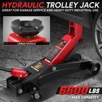 3 Ton Hydraulic Floor Jack for 6000lbs Capacity (7.7-21 in)
