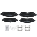 Front Ceramic Brake Pads Kit for Nissan Frontier/Xterra (2005–2020) D1094